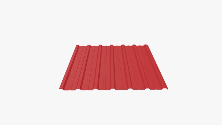 Профнастил Н20.30 3D Model