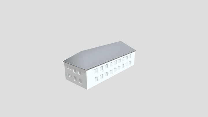 Bergen Belsen Garrison Building (Type 4) 3D Model
