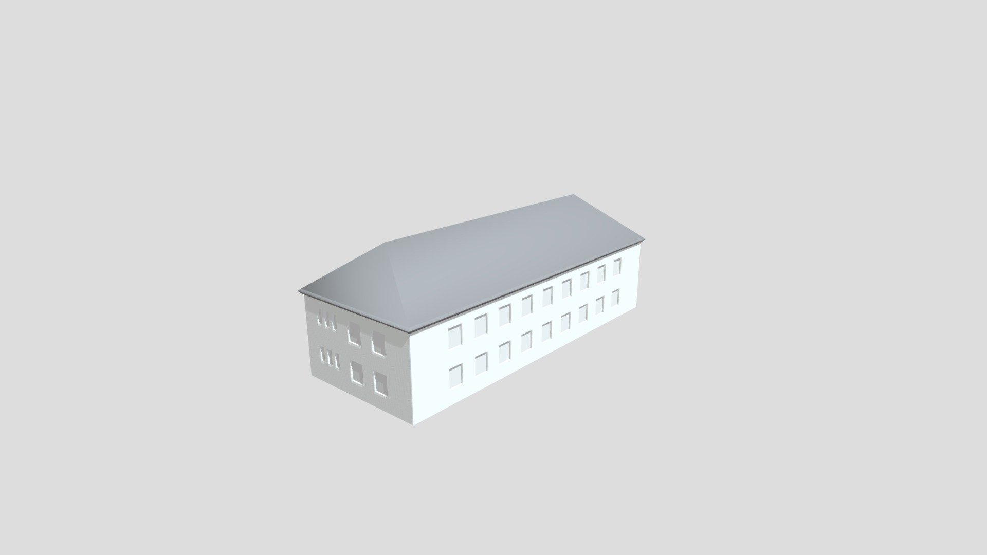 Bergen Belsen Garrison Building (Type 4) - 3D model by Memorise_EU ...
