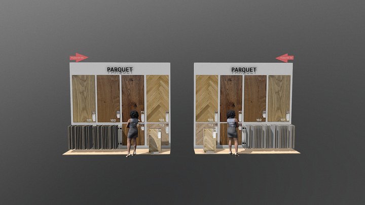 Parquet A 4ml 3D Model