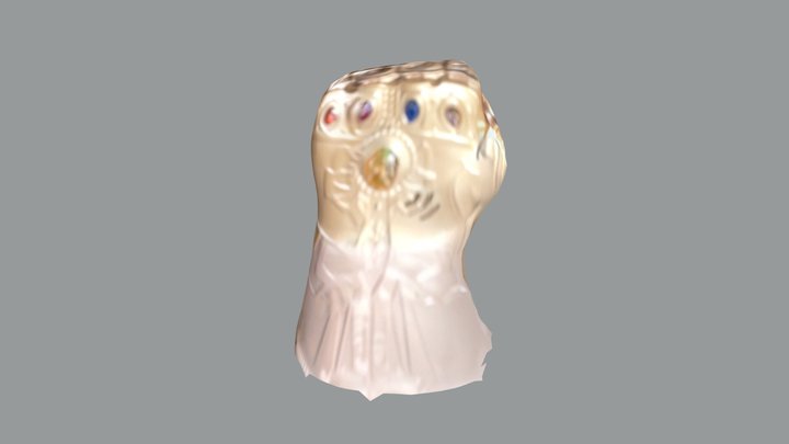 Infinity gauntlet 3D Model