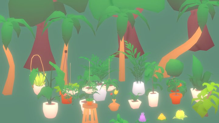 Plants 3D Model