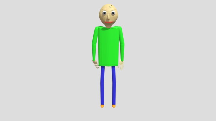 Baldi-happy (1) 3D Model