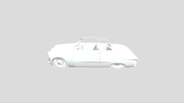 1950 Ford 3D Model