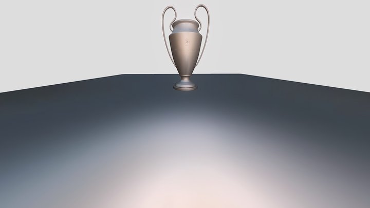 champions_premier_league_trophy 3D Model