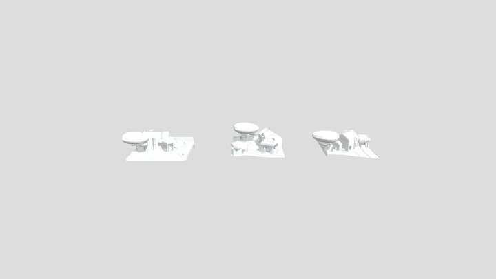 DAE Blockout_01 - Grandmas House 3D Model
