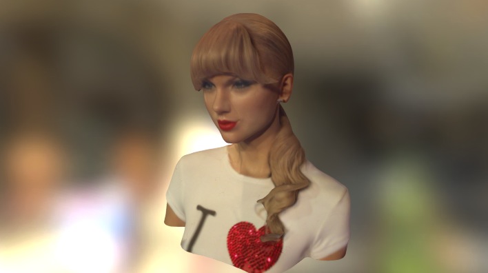 Funko Taylor Swift 3D model 3D printable