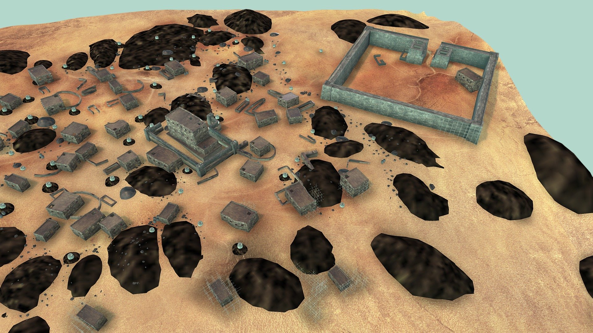 Khirbat en Nahas - Reconstruction