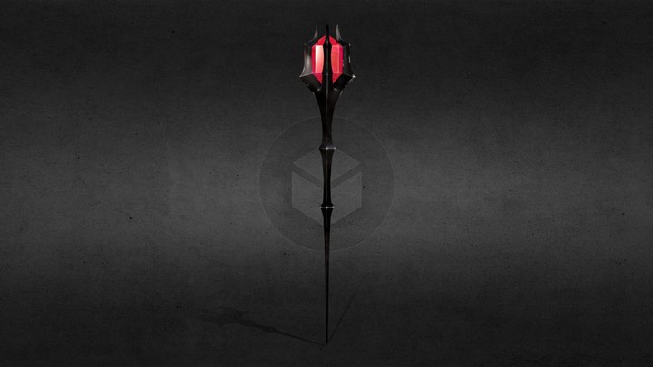 Cleric Scepter 3D Model