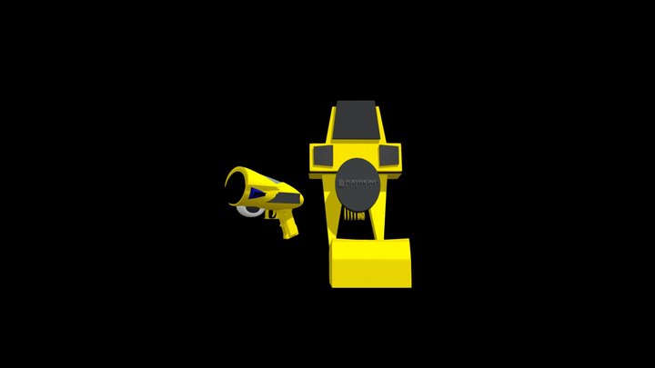 Polyphony Digital in Dark Ride 7D 3D Model