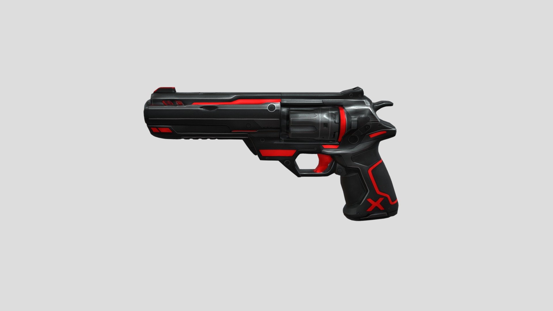 Crimson Vortex Blaster red - 3D model by huseyinacikbas19 [6137421 ...