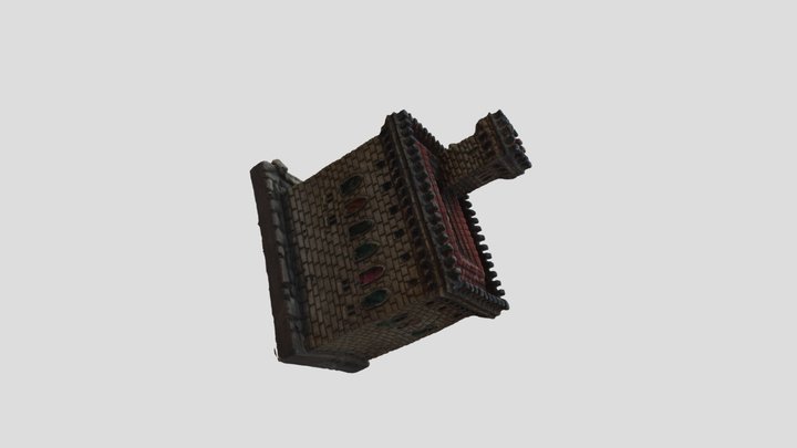 San Marino Palazzo Pubblico 3D Model