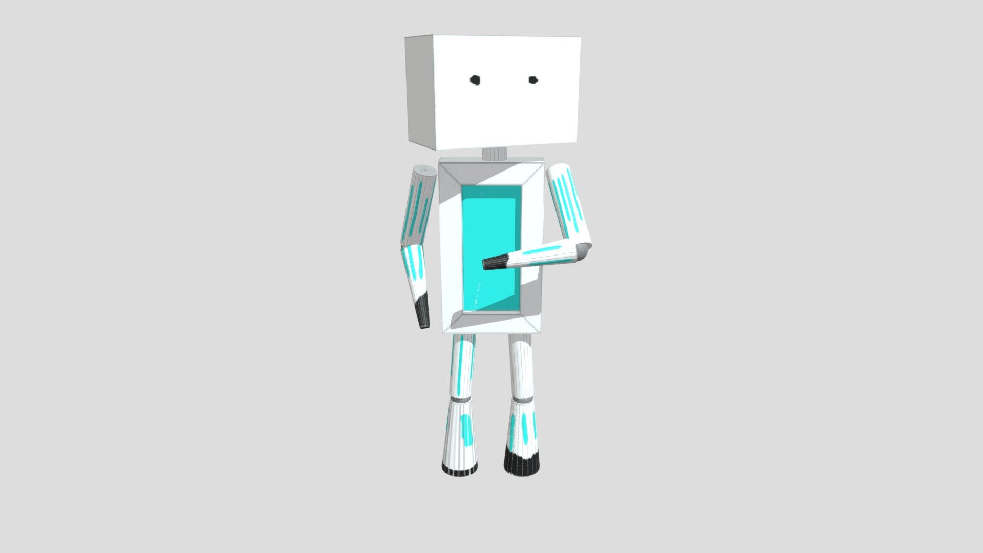 Robot Sketchfab3 - 3D model by sakanamafish [6138b61] - Sketchfab