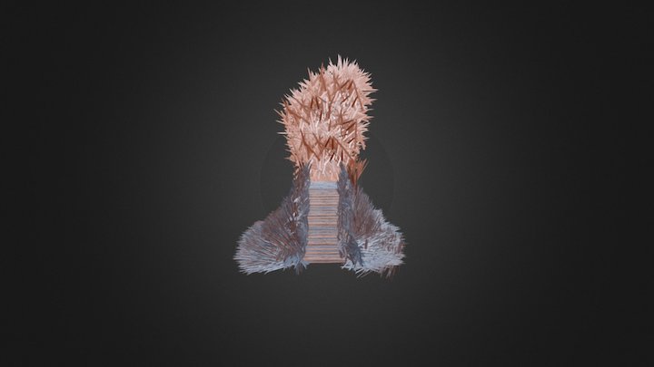 Iron Throne 3D Model