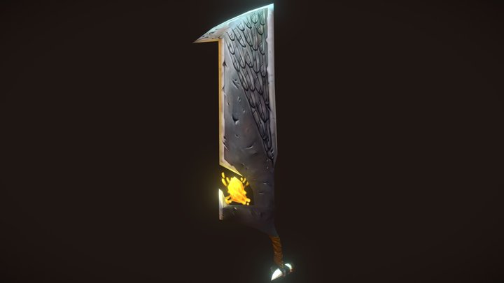 Crow weapon ver.2 3D Model