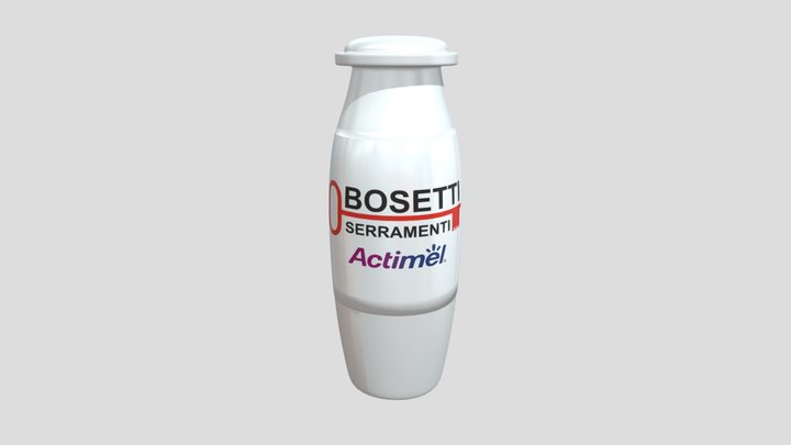 Official Bosetti & Actimel Collab 3D Model