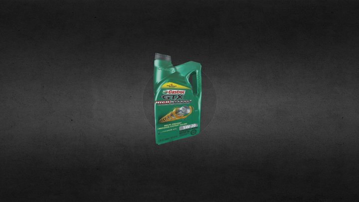 Motor-oil 3D Model