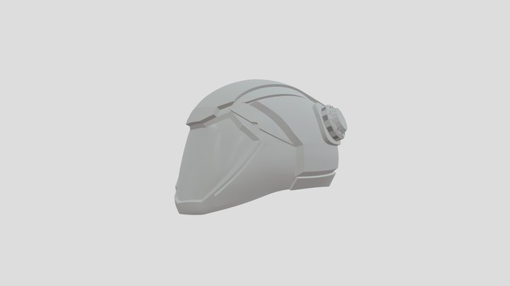 motorcycle helmet 3D Model