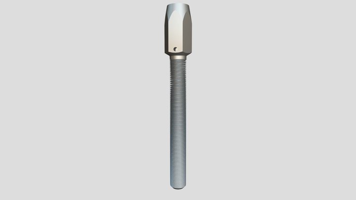 Stud End Socket v2 3D Model