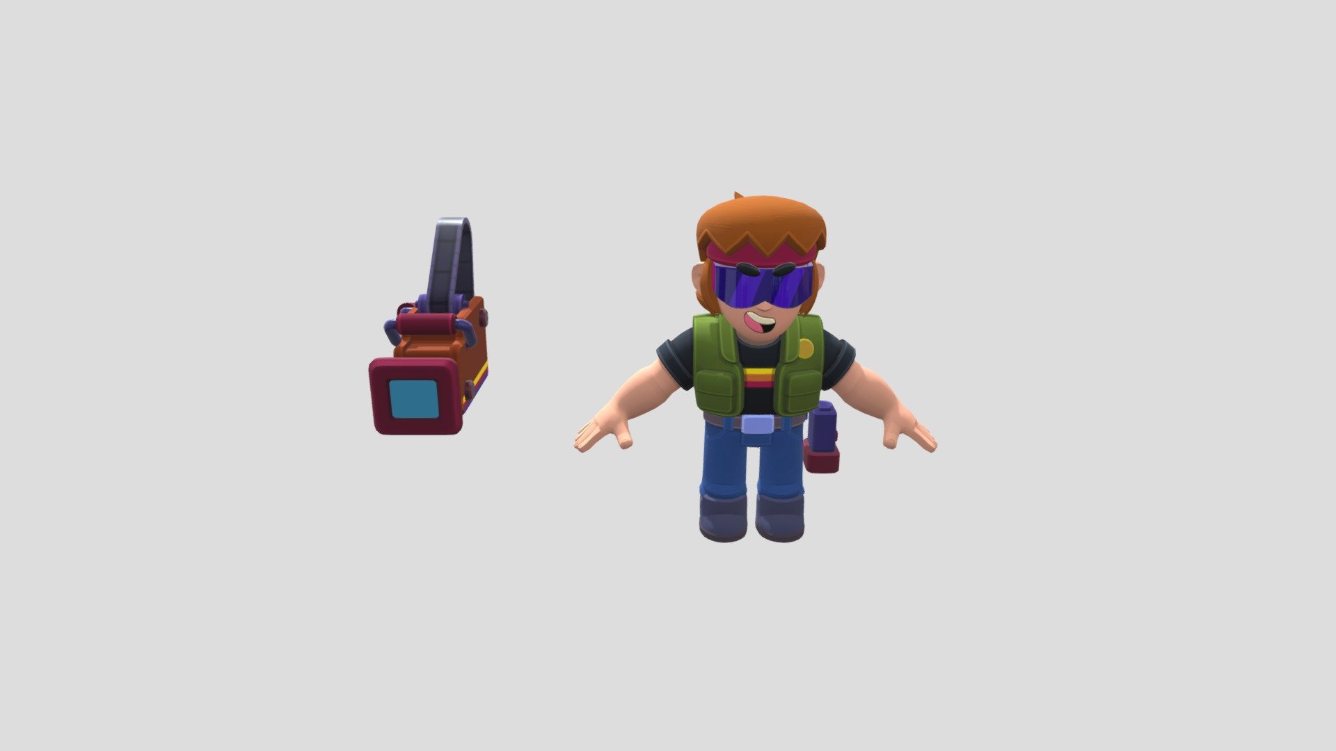 Buster - 3D model by finelux [613d077] - Sketchfab