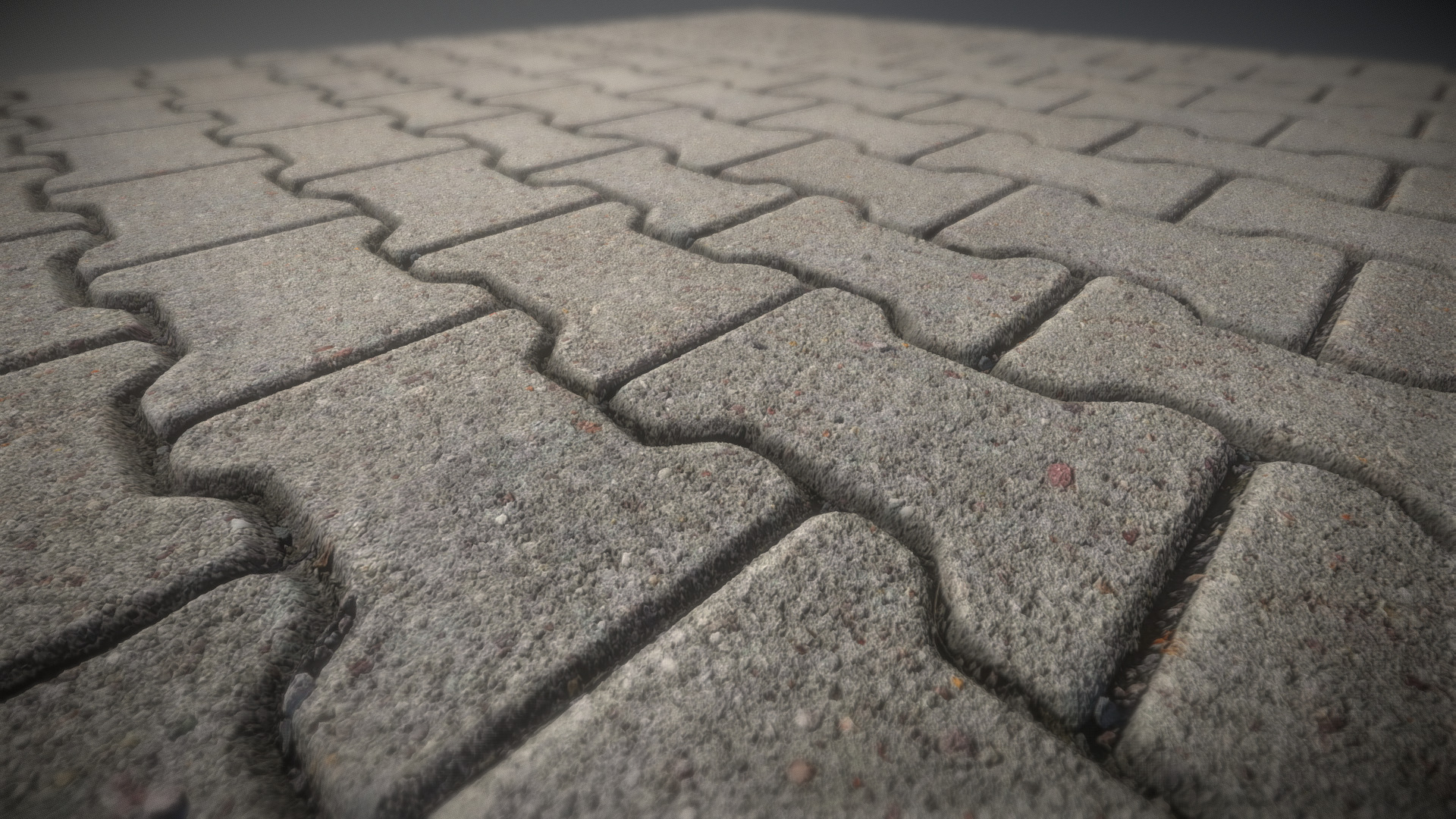 3D model Cobblestone 5 High-Poly with Displacement Map - This is a 3D model of the Cobblestone 5 High-Poly with Displacement Map. The 3D model is about a close-up of a cracked road.