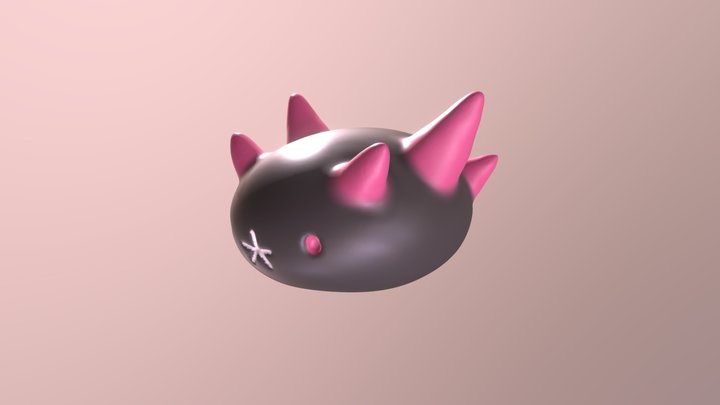Pyukumuku Pokemon Model 3D Model