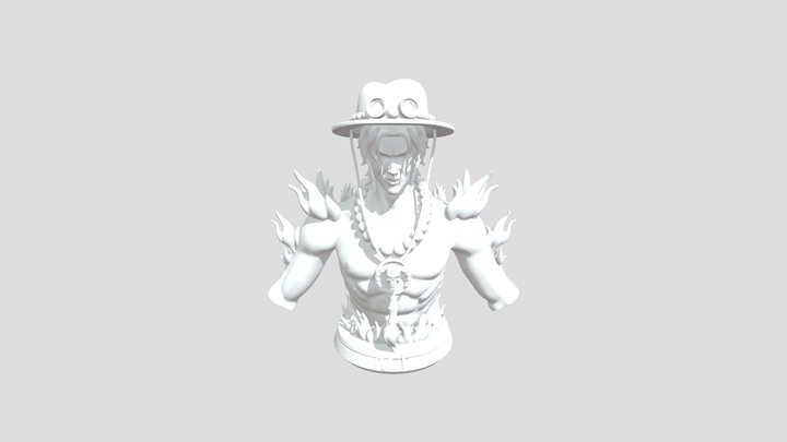 Ace Sclupt High Poly 3D Model