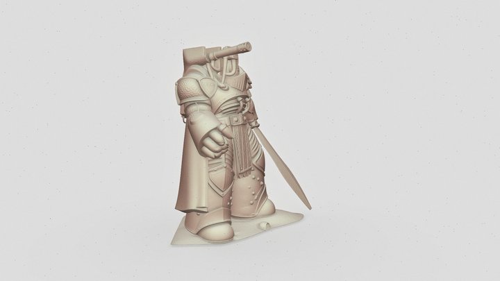 STL 3D Sci-Fi Space Soldiers GAME FOR TABLE TOP