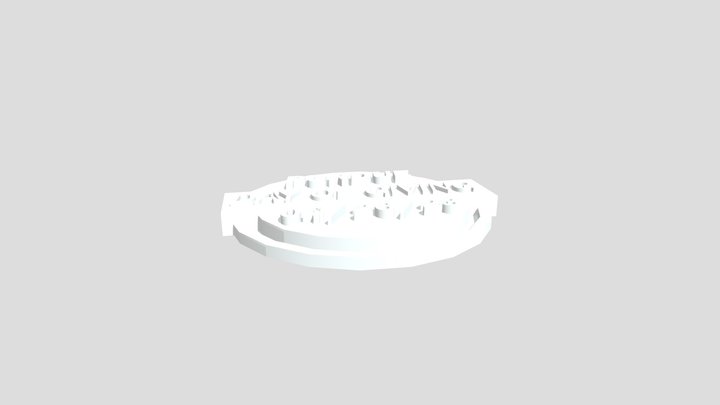 PDOG_ Logo 3D Model