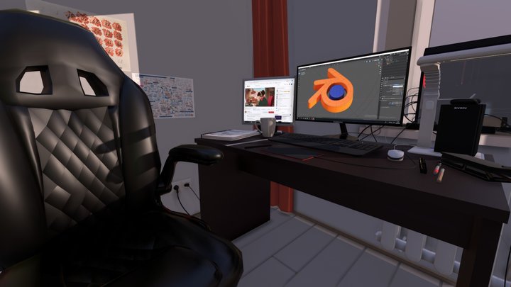 everyday  routine 3D Model