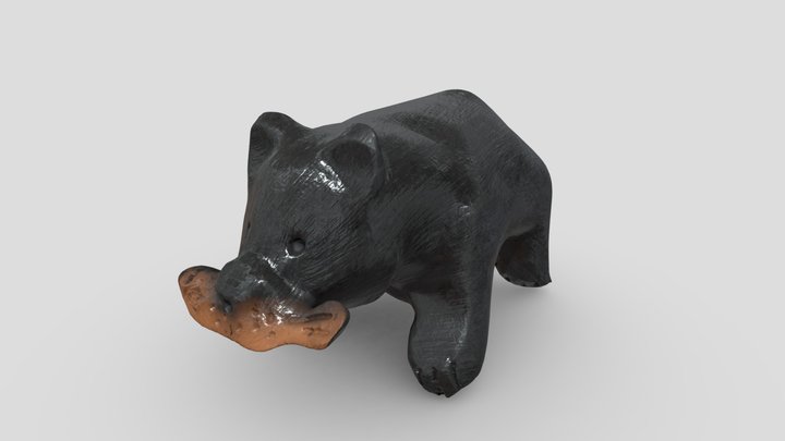 SHAKE-KUMA 3D Model