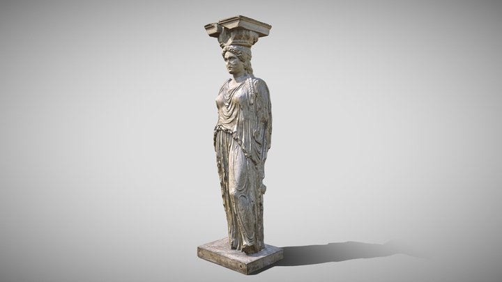 Karyatide G527 – VR 3D Model