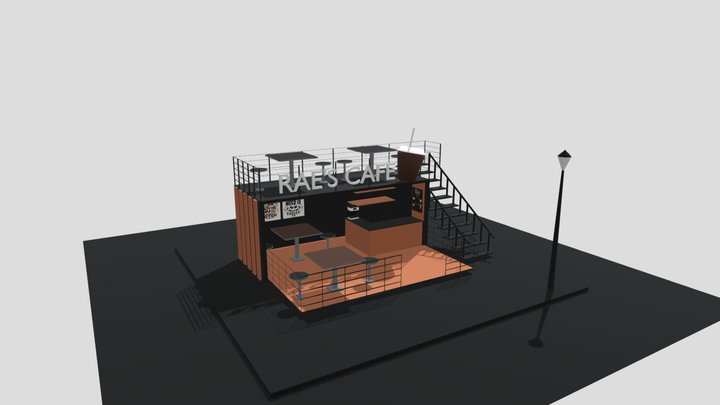 Rae's Cafe 3D Model