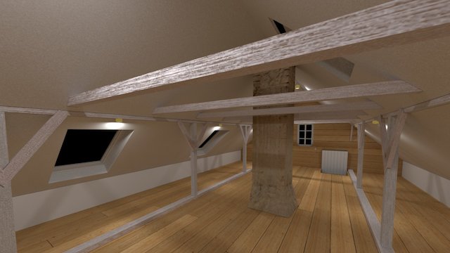 Strych lights v.2 3D Model