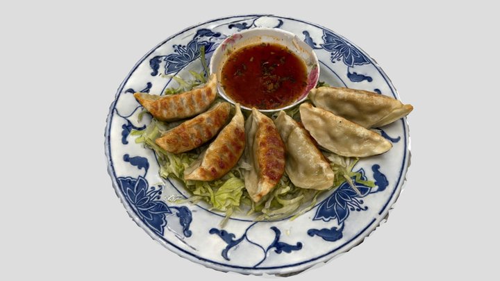 Emma's Chicken Pork PotStickers 3D Model