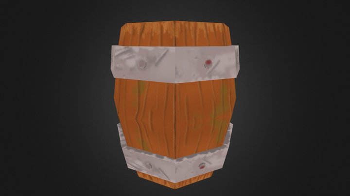 Barrel 3D Model