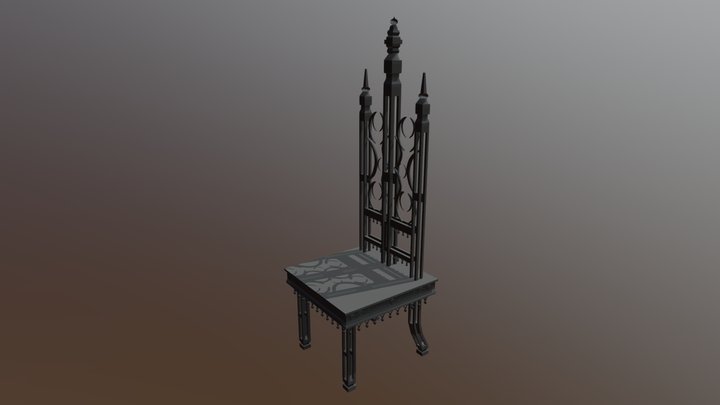 Lead Chair 3D Model