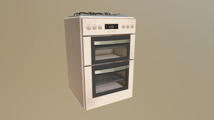 SM Oven 3D Model