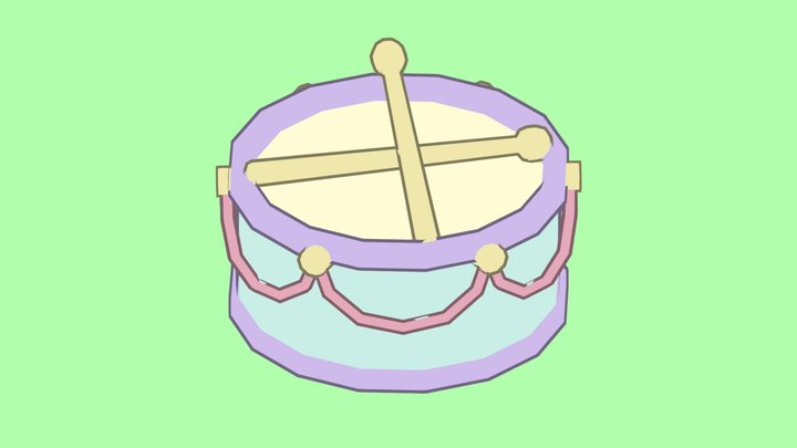 Drum - Cute Model