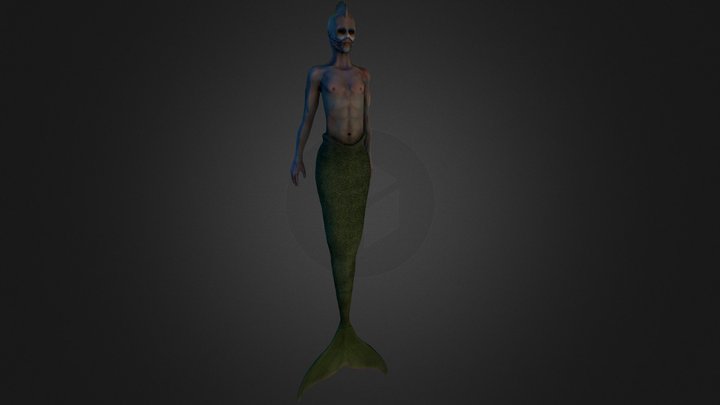 Mermaid 3D Model