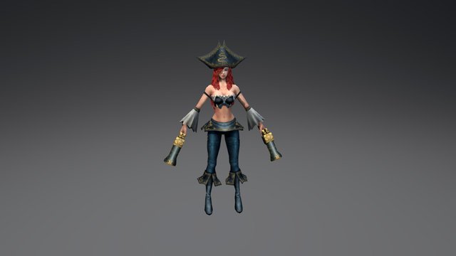 Miss Fortune 3D Model