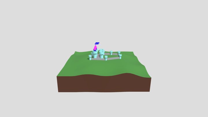 Castle 🏰 | Low Poly Design 3D Model