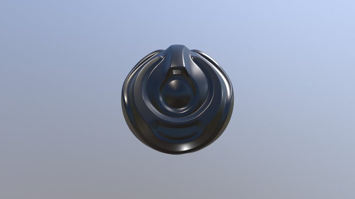 CG COOKIE Exercise - Robo-Orb Retopology 3D Model