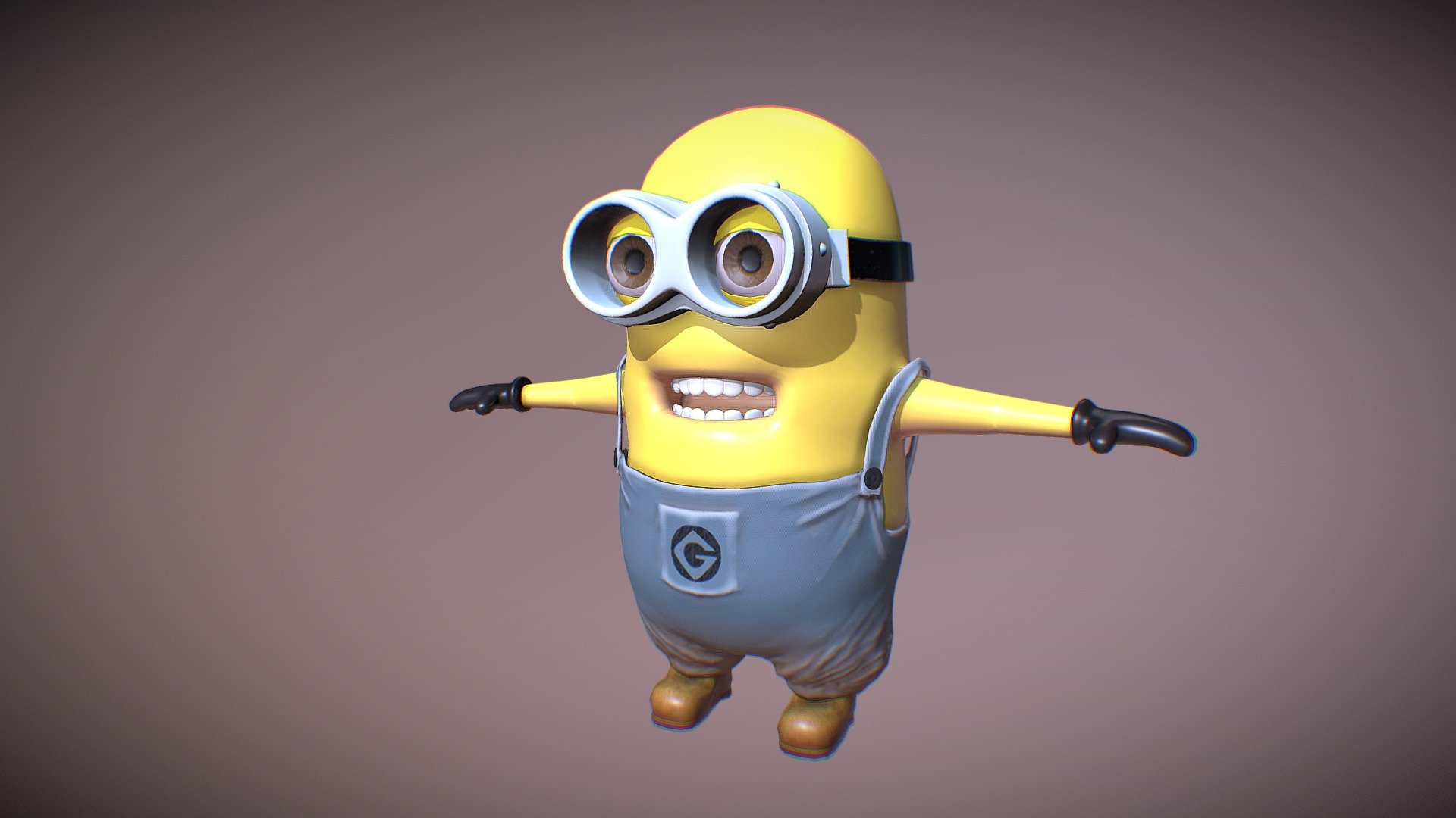 Minion - 3D model by graduisc [6147340] - Sketchfab