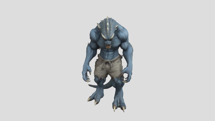 monster 3D Model