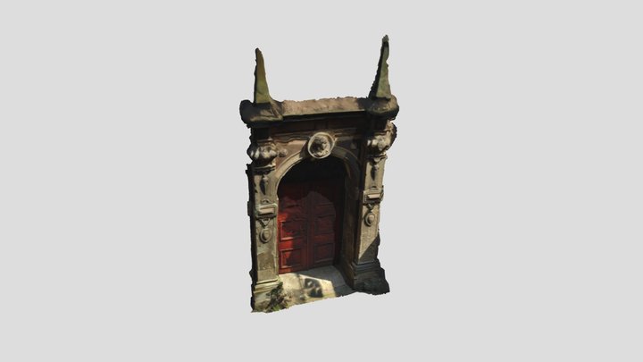 Portal on Mariacka Street 3D Model
