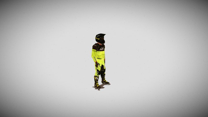 Motard 3D Model