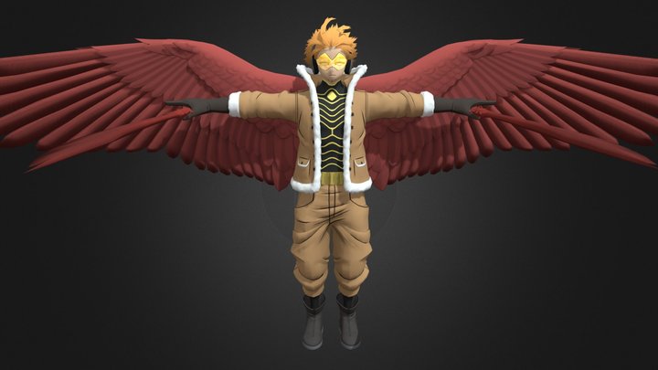 Kaigo - My Hero Ultra Rumble 3D Model
