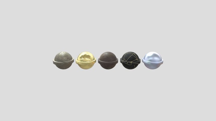 Spheres 3D Model