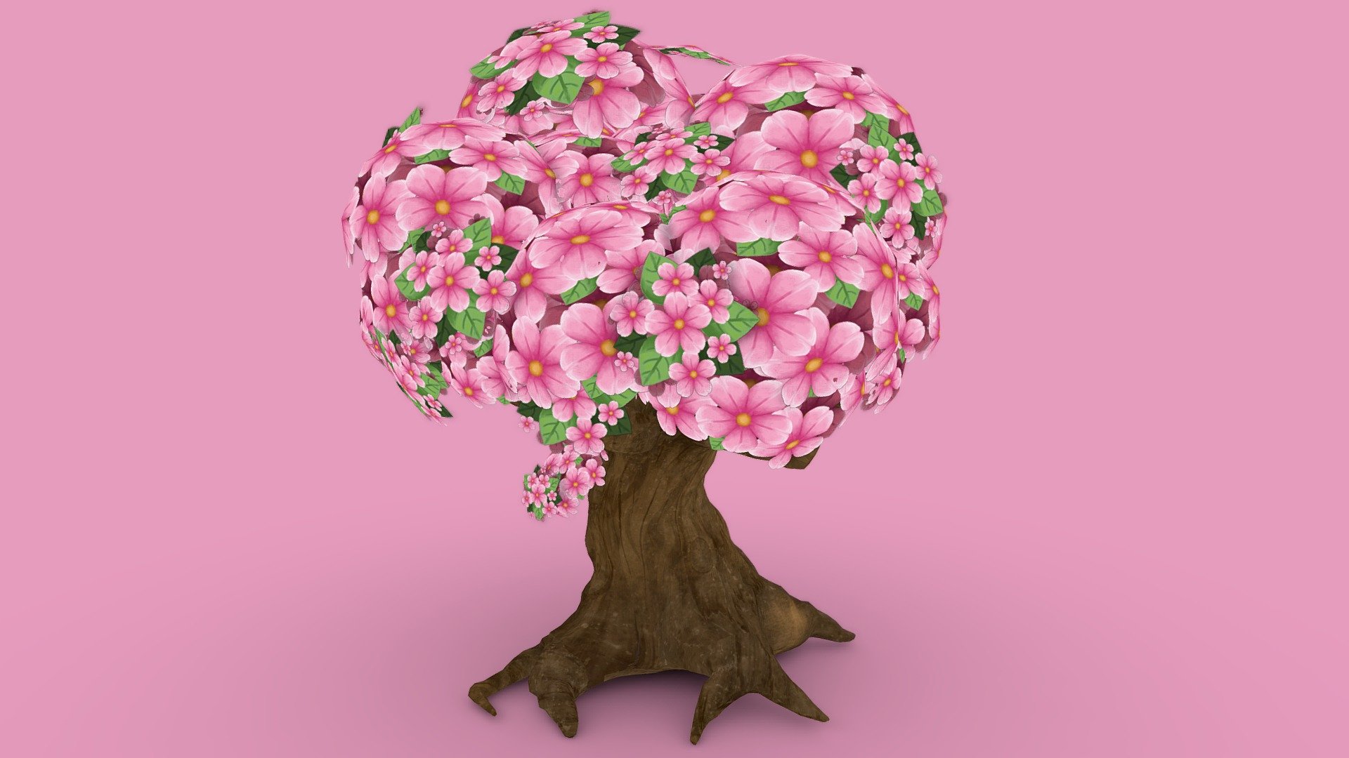Cherry Blossom - 3D model by Silverlace [614b709] - Sketchfab